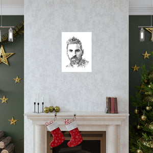 MESSI BLACK & WHITE POSTER MESSI BLACK & WHITE POSTER