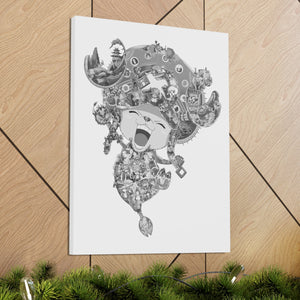 CHOPPER BLACK & WHITE CANVAS CHOPPER BLACK & WHITE CANVAS