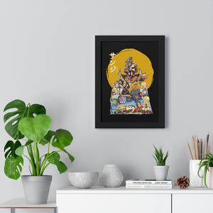 SANJI COLOR FRAMED POSTER SANJI COLOR FRAMED POSTER