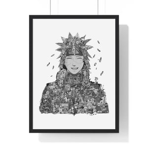 MINATO BLACK & WHITE FRAMED POSTER MINATO BLACK & WHITE FRAMED POSTER