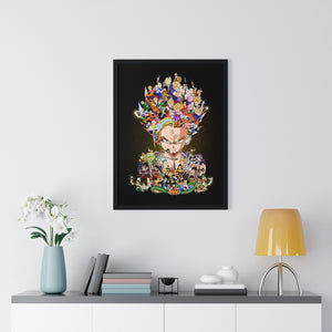 GOHAN COLOR FRAMED POSTER (Yellow Bang Ver) GOHAN COLOR FRAMED POSTER (Yellow Bang Ver)