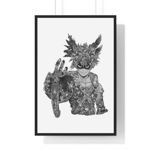 BAKUGO BLACK & WHITE FRAMED POSTER BAKUGO BLACK & WHITE FRAMED POSTER