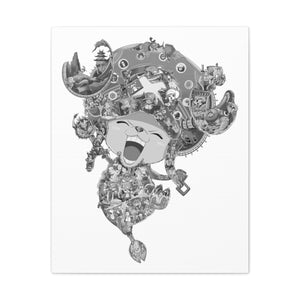 CHOPPER BLACK & WHITE CANVAS CHOPPER BLACK & WHITE CANVAS