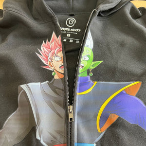 GOKU ZAMASU ZIP HOODIE GOKU ZAMASU ZIP HOODIE
