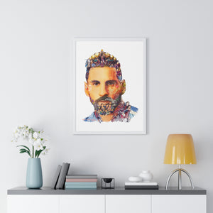 MESSI COLOR FRAMED POSTER MESSI COLOR FRAMED POSTER