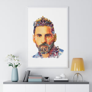 MESSI COLOR FRAMED POSTER MESSI COLOR FRAMED POSTER