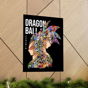 GOKU VEGETA COLOR POSTER GOKU VEGETA COLOR POSTER