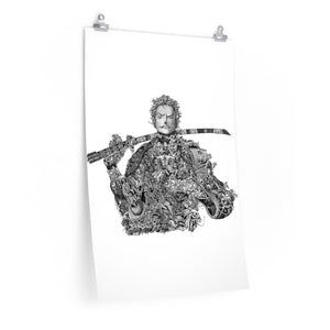 ZORO BLACK & WHITE POSTER ZORO BLACK & WHITE POSTER
