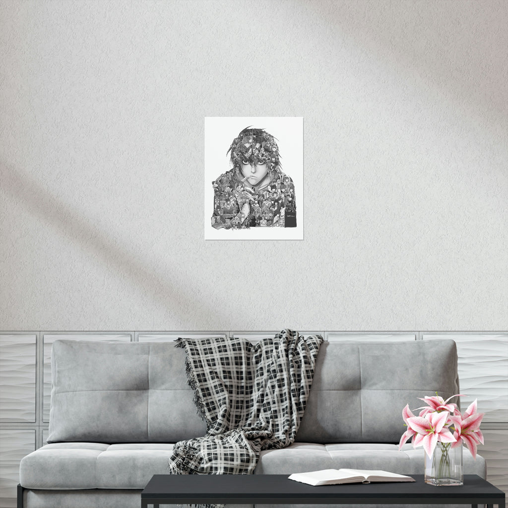 L BLACK & WHITE POSTER L BLACK & WHITE POSTER