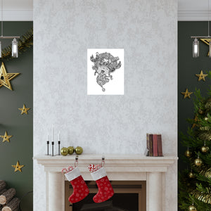 CHOPPER BLACK & WHITE POSTER CHOPPER BLACK & WHITE POSTER