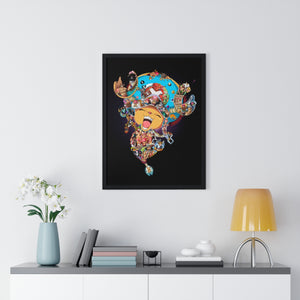 CHOPPER COLOR FRAMED POSTER CHOPPER COLOR FRAMED POSTER