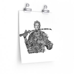 ZORO BLACK & WHITE POSTER ZORO BLACK & WHITE POSTER