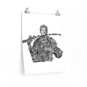 ZORO BLACK & WHITE POSTER ZORO BLACK & WHITE POSTER