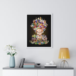 GOHAN COLOR FRAMED POSTER (Yellow Bang Ver) GOHAN COLOR FRAMED POSTER (Yellow Bang Ver)