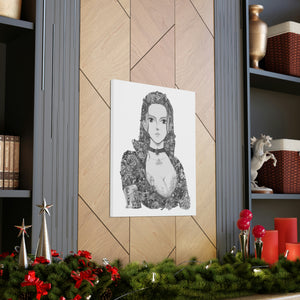 ROBIN BLACK & WHITE CANVAS ROBIN BLACK & WHITE CANVAS