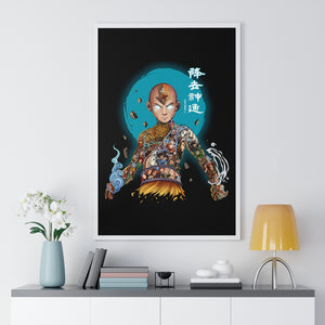 AANG COLOR FRAMED POSTER AANG COLOR FRAMED POSTER