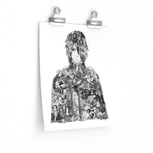 SASUKE BLACK & WHITE POSTER SASUKE BLACK & WHITE POSTER