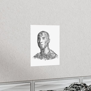 KOBE BRYANT BLACK & WHITE POSTER KOBE BRYANT BLACK & WHITE POSTER