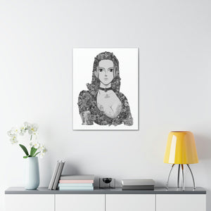 ROBIN BLACK & WHITE CANVAS ROBIN BLACK & WHITE CANVAS