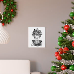 GOHAN BLACK & WHITE POSTER GOHAN BLACK & WHITE POSTER