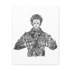 SUKUNA BLACK & WHITE CANVAS SUKUNA BLACK & WHITE CANVAS
