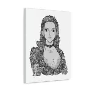 ROBIN BLACK & WHITE CANVAS ROBIN BLACK & WHITE CANVAS