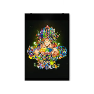 BROLY COLOR POSTER BROLY COLOR POSTER