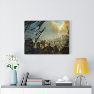 BATTLE OF THE PELENNOR FIELDS CANVAS BATTLE OF THE PELENNOR FIELDS CANVAS