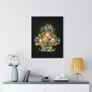 BROLY COLOR FRAMED POSTER BROLY COLOR FRAMED POSTER