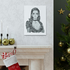 ROBIN BLACK & WHITE CANVAS ROBIN BLACK & WHITE CANVAS