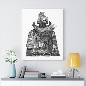 SANJI BLACK & WHITE CANVAS SANJI BLACK & WHITE CANVAS