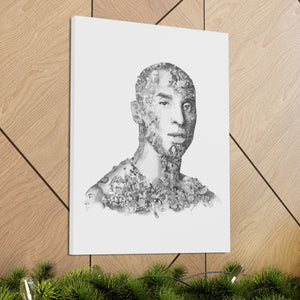 KOBE BRYANT BLACK & WHITE CANVAS KOBE BRYANT BLACK & WHITE CANVAS