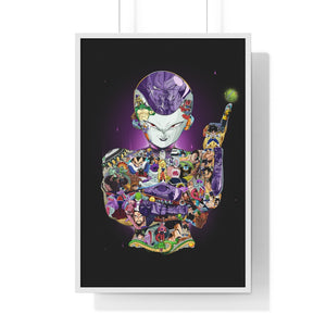 FRIEZA COLOR FRAMED POSTER FRIEZA COLOR FRAMED POSTER