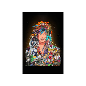 JIRAIYA COLOR POSTER JIRAIYA COLOR POSTER