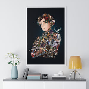 LEVI COLOR FRAMED POSTER LEVI COLOR FRAMED POSTER