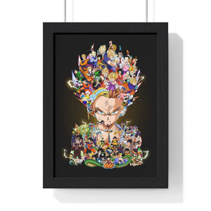 GOHAN COLOR FRAMED POSTER (Yellow Bang Ver) GOHAN COLOR FRAMED POSTER (Yellow Bang Ver)
