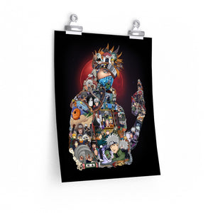 KAKASHI COLOR POSTER KAKASHI COLOR POSTER