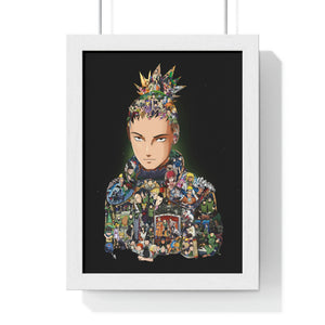 SHIKAMARU COLOR FRAMED POSTER SHIKAMARU COLOR FRAMED POSTER