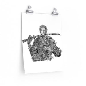 ZORO BLACK & WHITE POSTER ZORO BLACK & WHITE POSTER