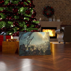 BATTLE OF THE PELENNOR FIELDS CANVAS BATTLE OF THE PELENNOR FIELDS CANVAS
