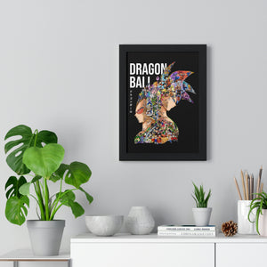 GOKU VEGETA COLOR FRAMED POSTER GOKU VEGETA COLOR FRAMED POSTER