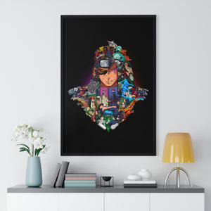 HASHIRAMA - MADARA COLOR FRAMED POSTER HASHIRAMA - MADARA COLOR FRAMED POSTER