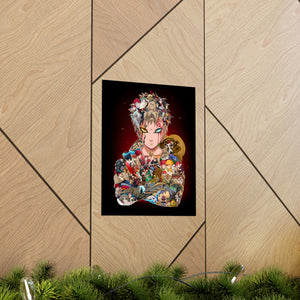 GAARA COLOR POSTER GAARA COLOR POSTER