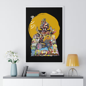 SANJI COLOR FRAMED POSTER SANJI COLOR FRAMED POSTER