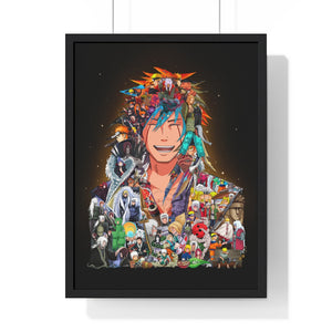 JIRAIYA COLOR FRAMED POSTER JIRAIYA COLOR FRAMED POSTER