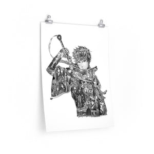 ICHIGO BLACK & WHITE POSTER ICHIGO BLACK & WHITE POSTER