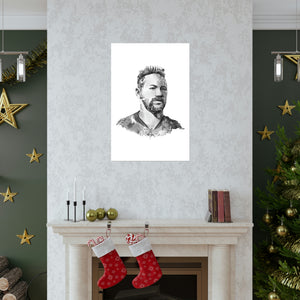 NEYMAR BLACK & WHITE POSTER NEYMAR BLACK & WHITE POSTER