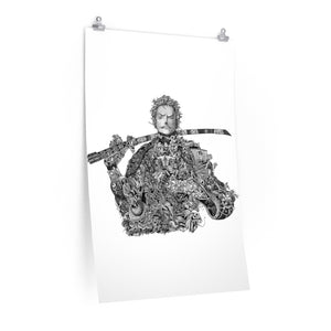 ZORO BLACK & WHITE POSTER ZORO BLACK & WHITE POSTER
