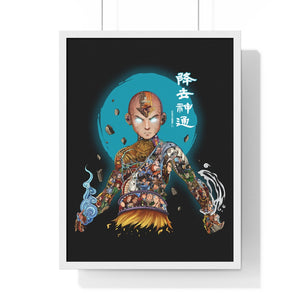 AANG COLOR FRAMED POSTER AANG COLOR FRAMED POSTER