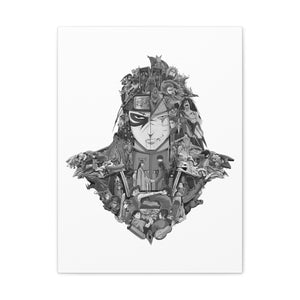 HASHIRAMA - MADARA BLACK & WHITE CANVAS HASHIRAMA - MADARA BLACK & WHITE CANVAS